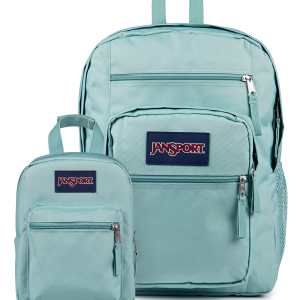 JanSport Big Student Faded Sage Set